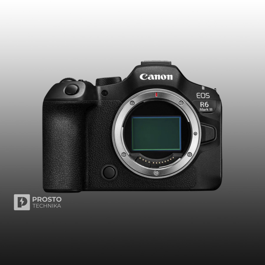 Фотоаппарат Canon EOS R6 Mark III Body, черный
